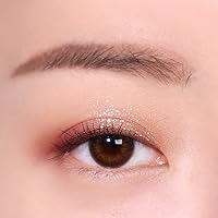 Vista 5 de MERZY - Paleta de sombra de ojos Mood Fit, mate, brillo, perlas, altamente pigmentos, larga duración (rosa divertida) #S1