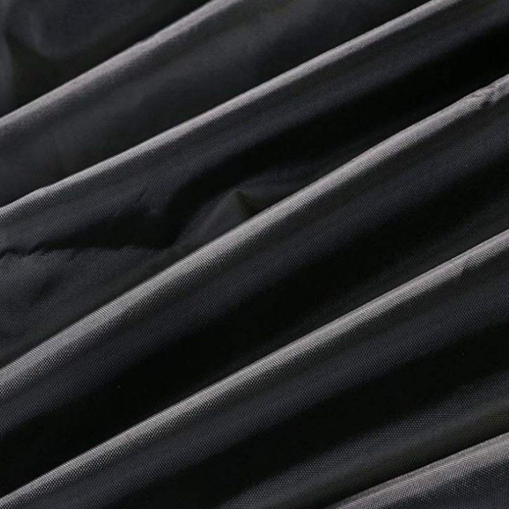 Copertura per tavolo da ping pong, impermeabile, antivento, anti UV, resistente, in tessuto Oxford, per interni, esterni, patio, cortile, nero, 170 x 70 x 190 cm