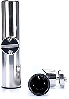 Vista 5 de Amarine Made Abrazadera de acero inoxidable para cañas de barco, soporte de caña de pescar para rieles de 0.866 in (7/8 pulgadas) a 0.984 in