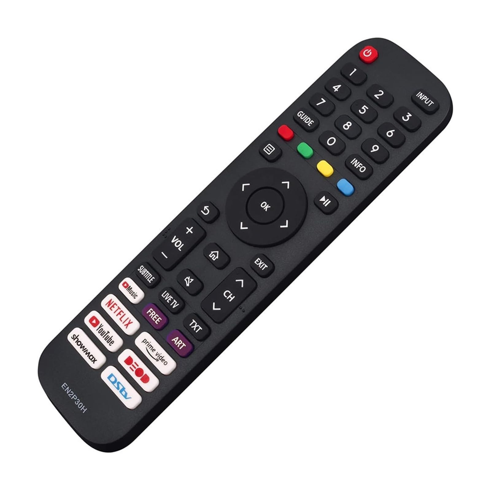 Télécommande EN2P30H de remplacement pour TV Hisense 50A7500F 65A7300F EN2G30H - 7