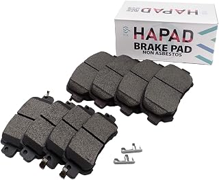 【 HAPAD 】 ブレーキパッド 前後 1台分セット CX-5 KEEFW KEEAW KE2FW KE2AW KE5FW KE5AW マツダ用 互換品 K0Y1-33-28ZA K0Y1-26-48ZC 摩耗 異音 交換