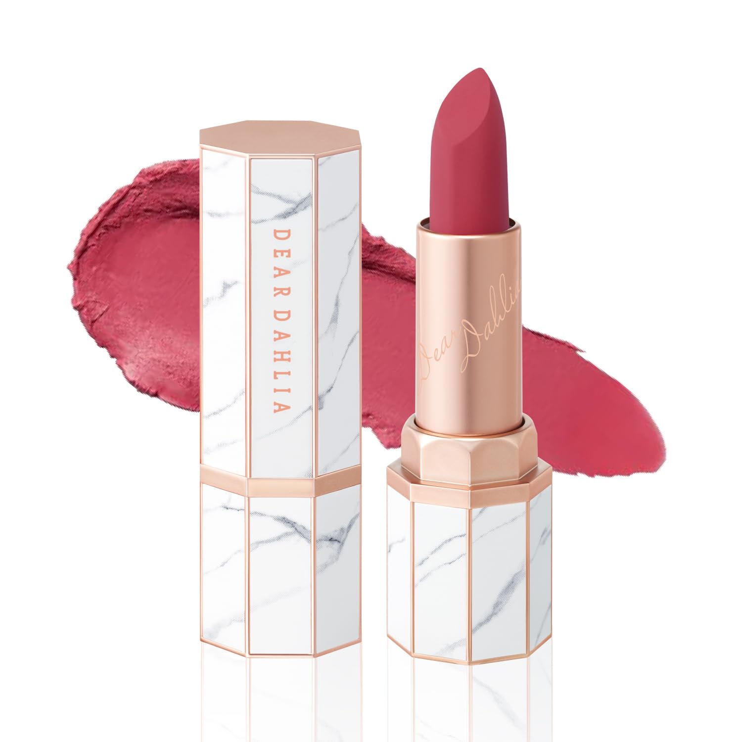 Lip Paradise Effortless Matte Lipstick ASHLEY Vegan, Cruelty Free, Naturally Scented Essential Oils, High Pigment Color