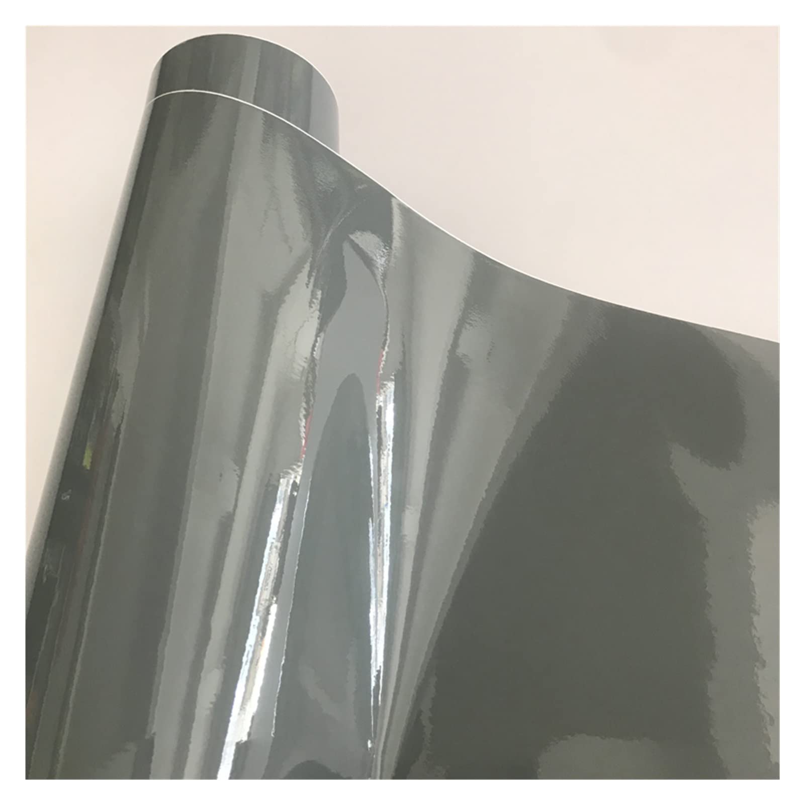 10/20/30/40/50x152 CENTIMETRI Lucido Lucido Vinile Car Wrap Sticker Nero Bianco Rosso Blu Giallo verde Lucido Auto Moto Scooter Decal (Color : Mid Blue, Size : 50cm x 300cm)