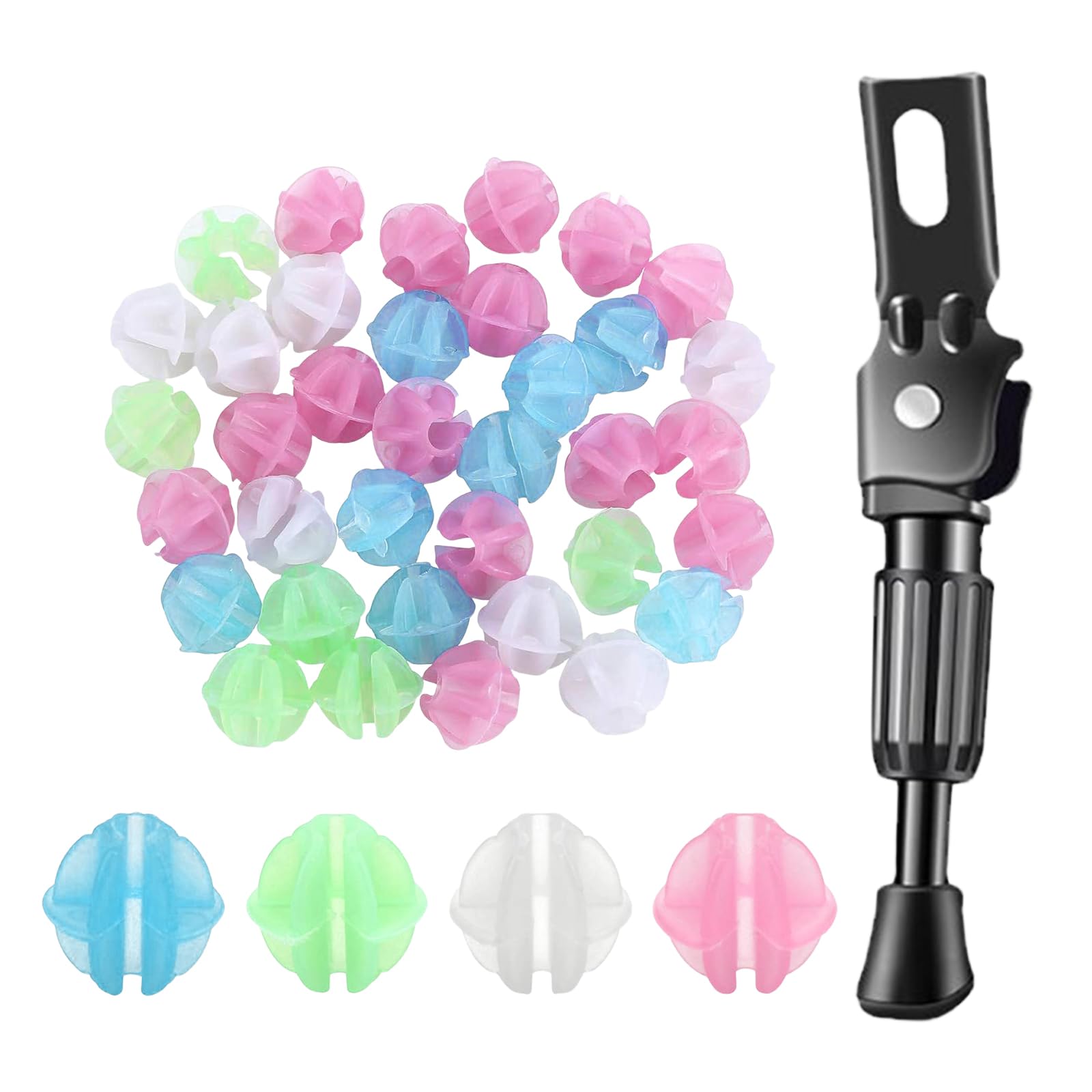 Zasjon Fahrradständer 12 Zoll Kinderfahrrad Fahrrad Ständerfuß Einstellbare Ständer Seitenständer Zubehör Kinder mit Reflektor Fahrrad Speichenklicker Dekorationen