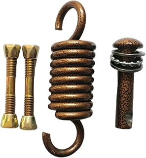 Resorte de hamaca – Muelle de extensión oscilante – Gancho de carga fuerte de acero inoxidable para gimnasio, bolsa de boxeo, patio, hardware de montaje de silla de techo