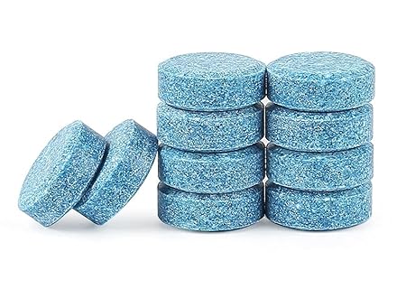 SEAVOKES Car Accessories in Car Wiper Detergent Effervescent Tablets Washer Auto Windshield Cleaner Glass Wash Cleaning Tablets (50)