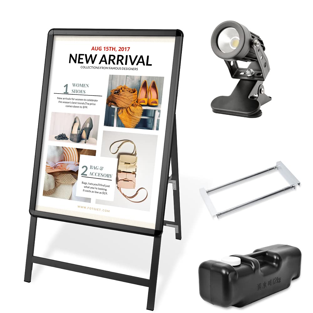 Amazon | [吉道通販] 看板 たて看板 スタンド看板 アルミ製 A型看板 A