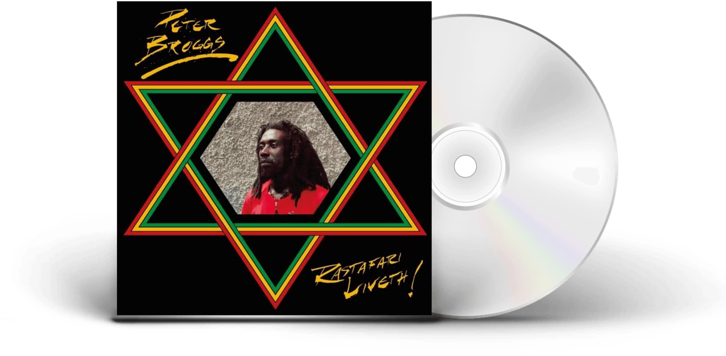Peter Broggs Rastafari Liveth! CD Europe Diggers Factory 2025 in digipak