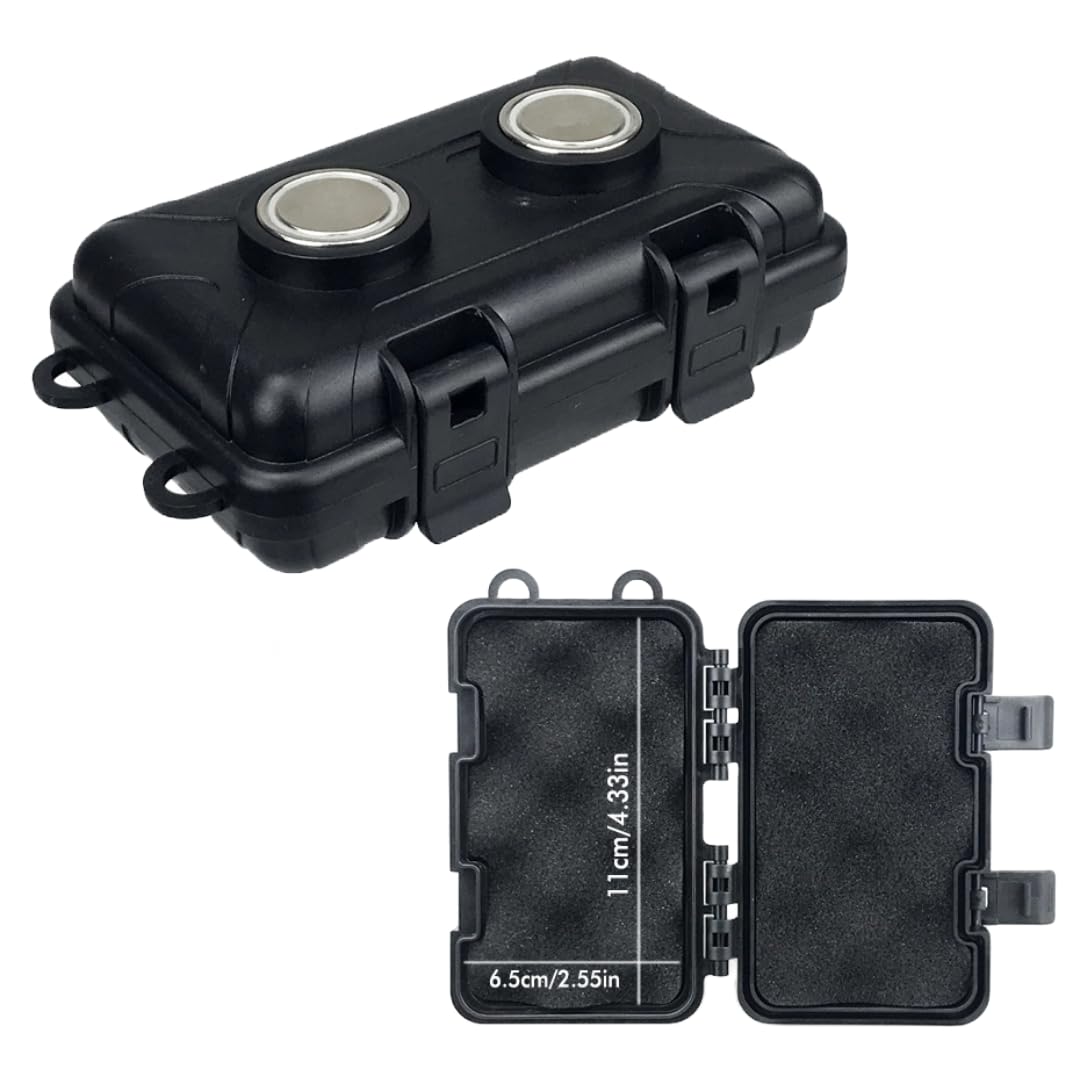 Amazon｜マグネット式シークレットケース, 強力ネオジム磁石付き 防水