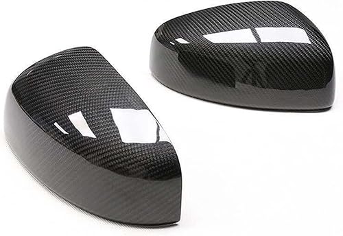 Miniatura 5 de ZEALL Rearview Mirror Cover Compatible with NIS-san 370Z Z34 2009-2019 Real Carbon Fiber Car Side Door Wing Exterior Rearview Mirror Cover Trim Cap