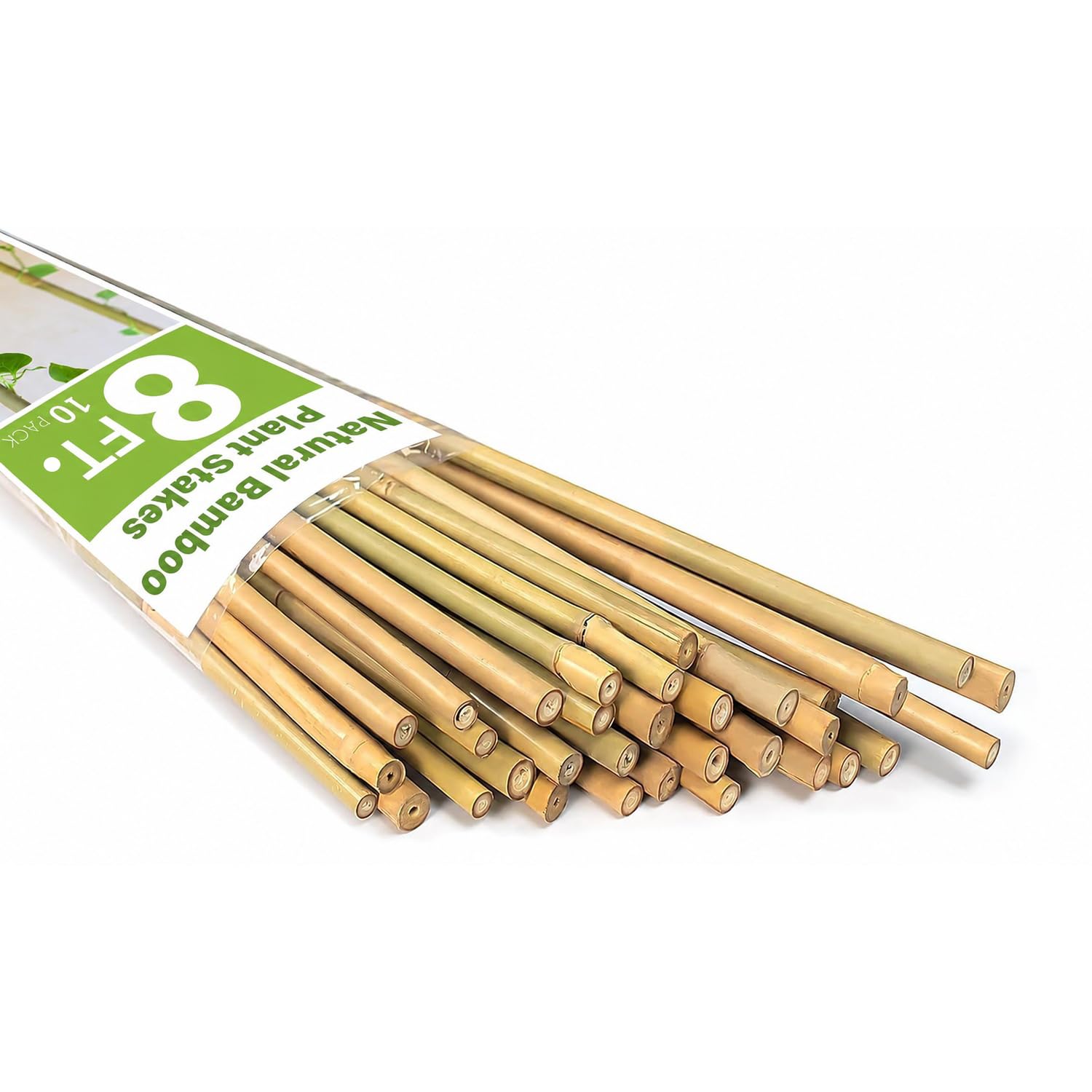 Gardgue Natural Bamboo Poles