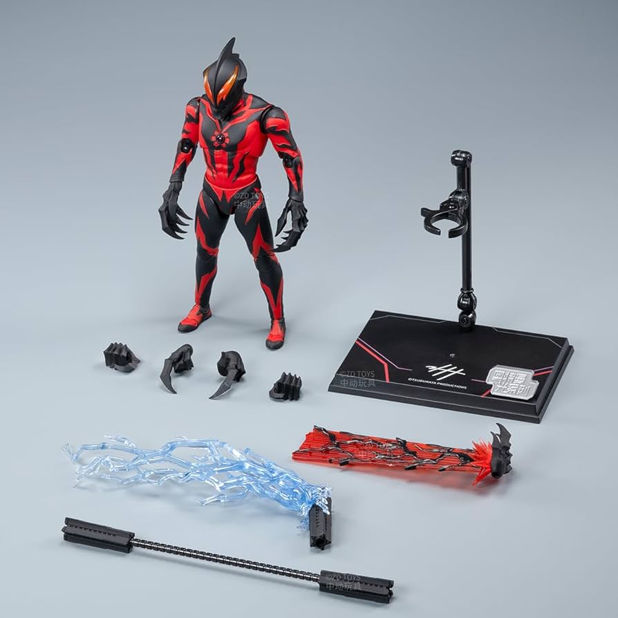 Amazon | HiPlay 中動玩具 ZDTOYS 1/10 ウルトラマンベリアル 発光Ver