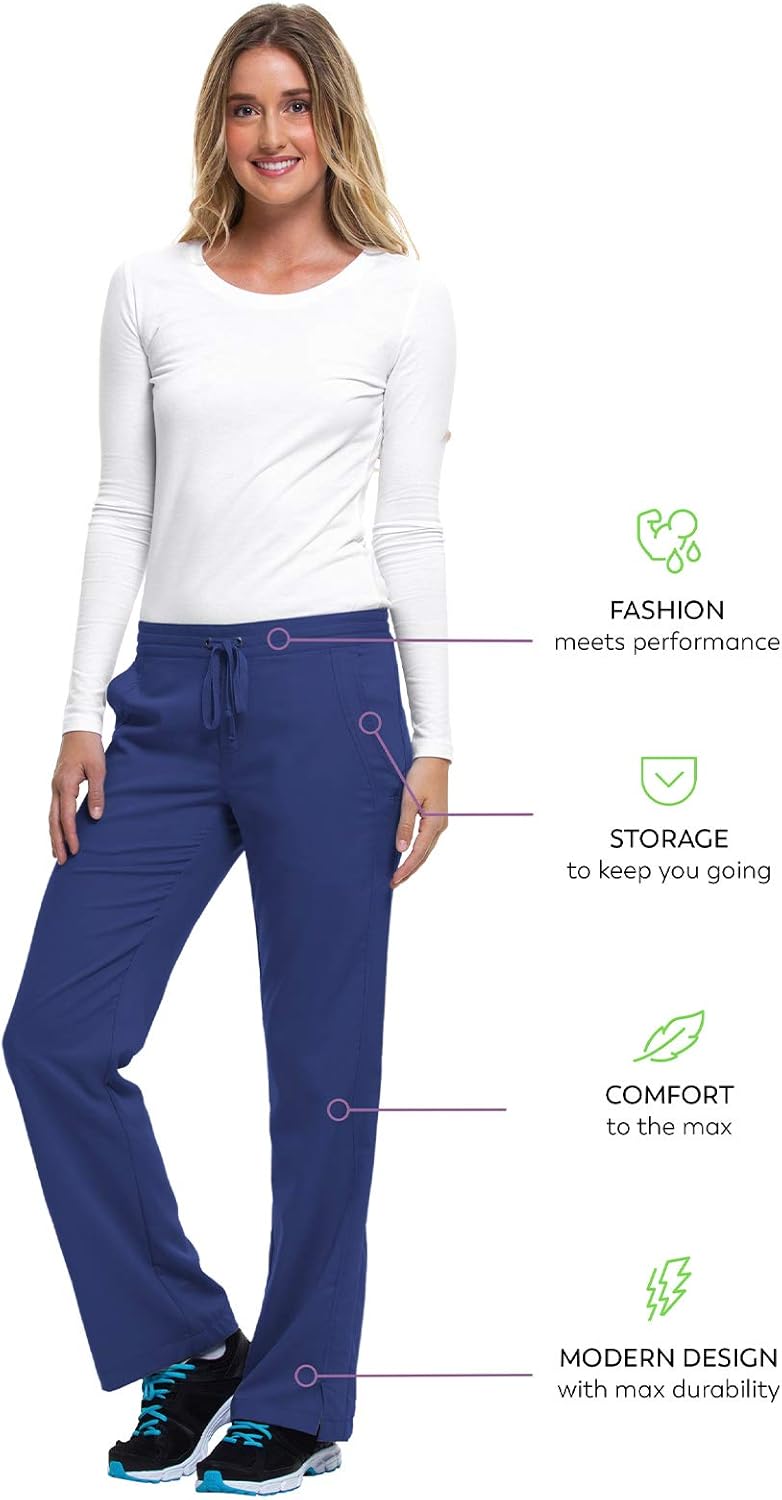 Healing Hands Taylor Women's Pants Mid Rise with 2 Pockets & Back Elastic Waistband 9095 - Image 6