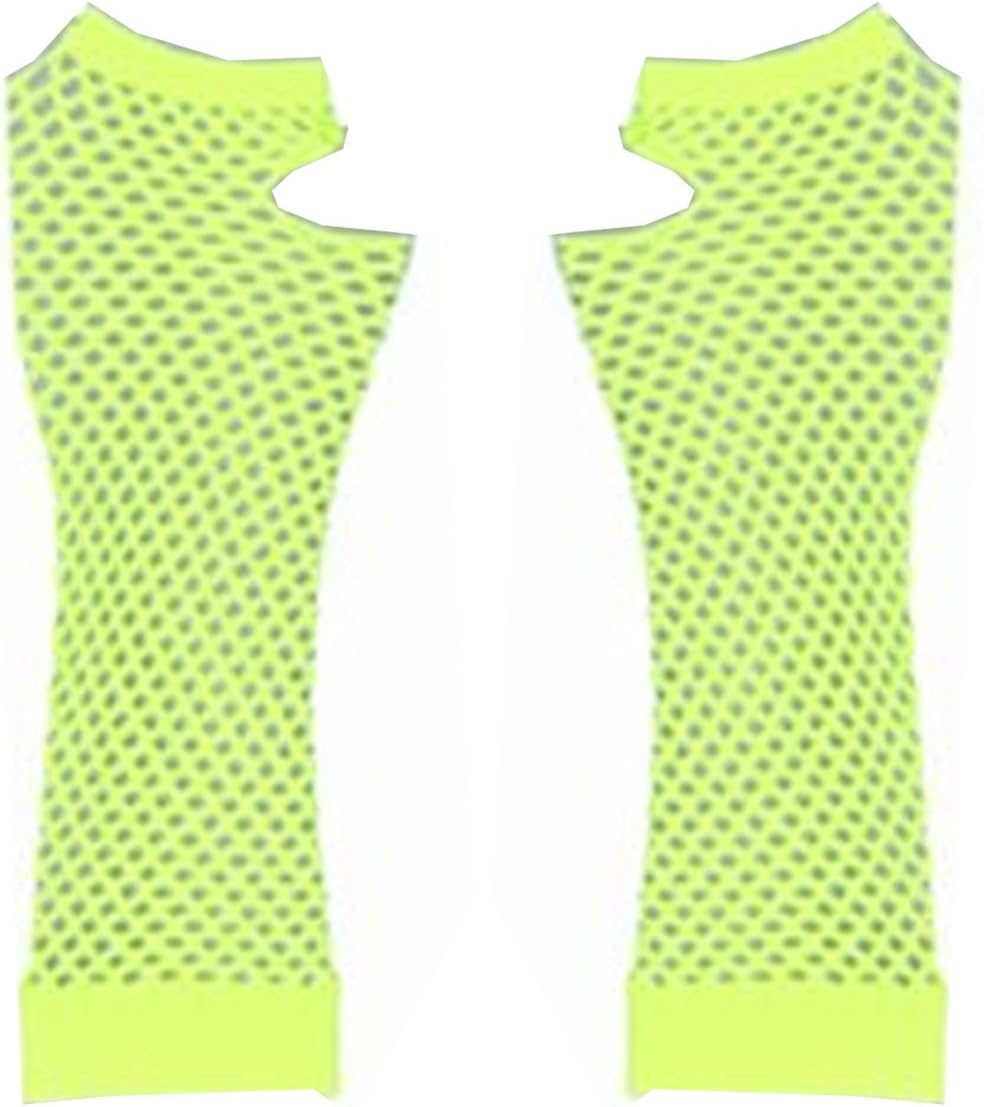BLUE MAGIKNeon Long Fishnet Gloves - Available in 7 Colours!