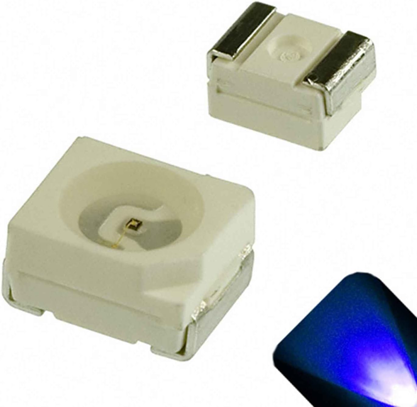 PLCC-2 SMD Blue - Ultra Bright 1210/3528 LED (Pack of 20)