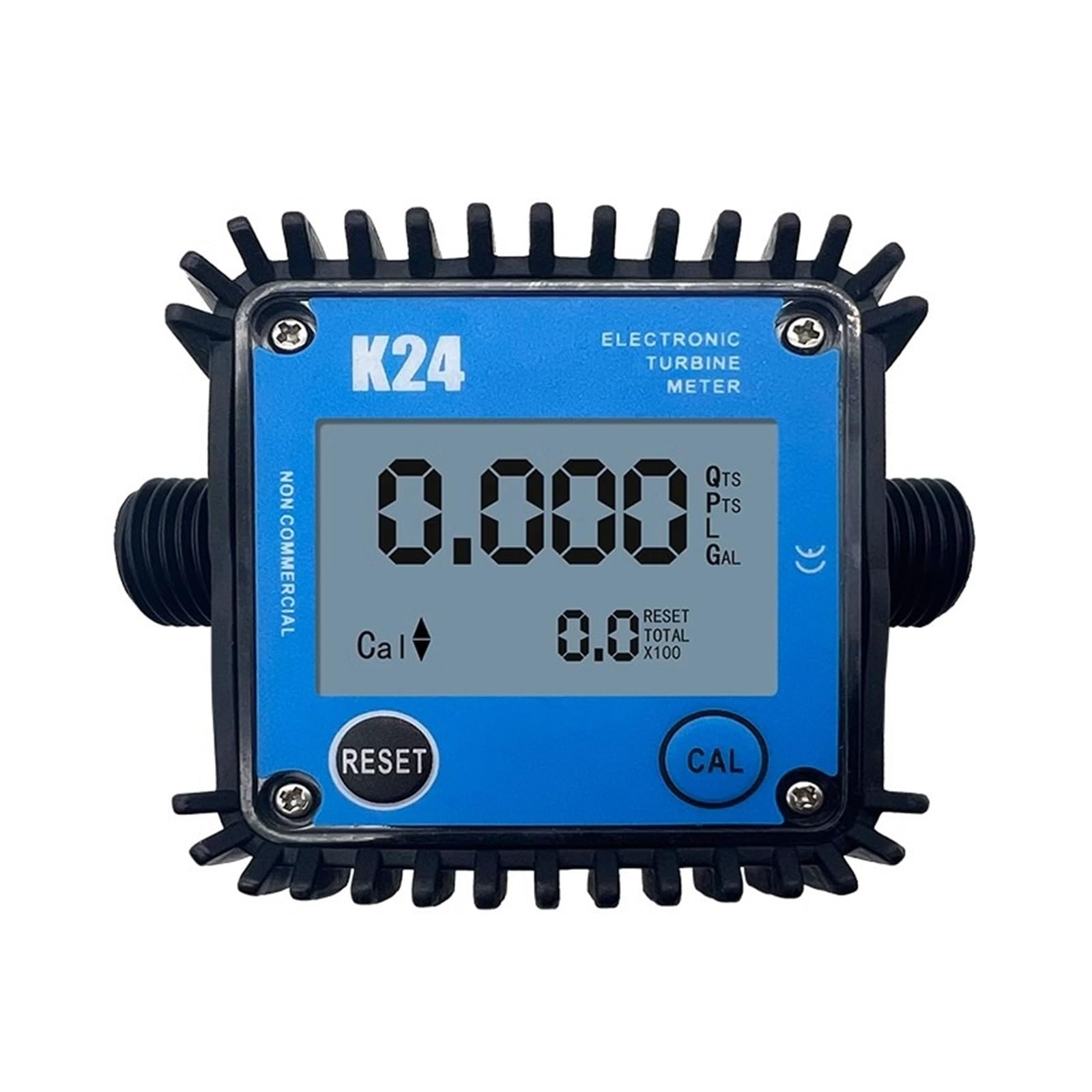 MKHJKIOII Flow Urea Digital Display Metering Meter, Gear Gasoline Engine Oil(Giallo)