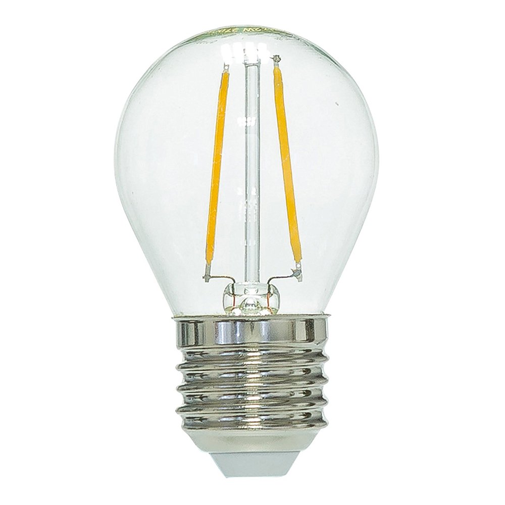Lumilife Light/White 2.2W E27 Led Filament Golf Ball Bulb - Warm