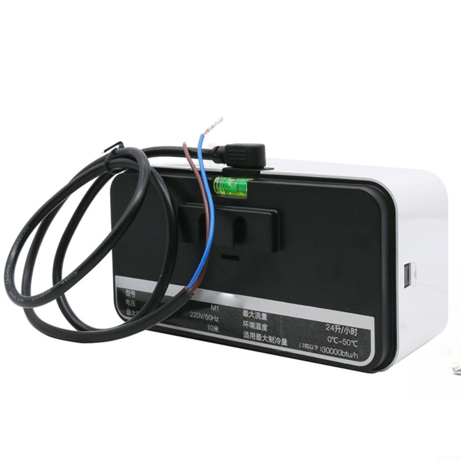 Pompa di scarico della condensa silenziosa ad alta efficienza, rimozione automatica dell'acqua del condizionatore d'aria di sollevamento di 12 m, design del motore CC a basso rumore bianco
