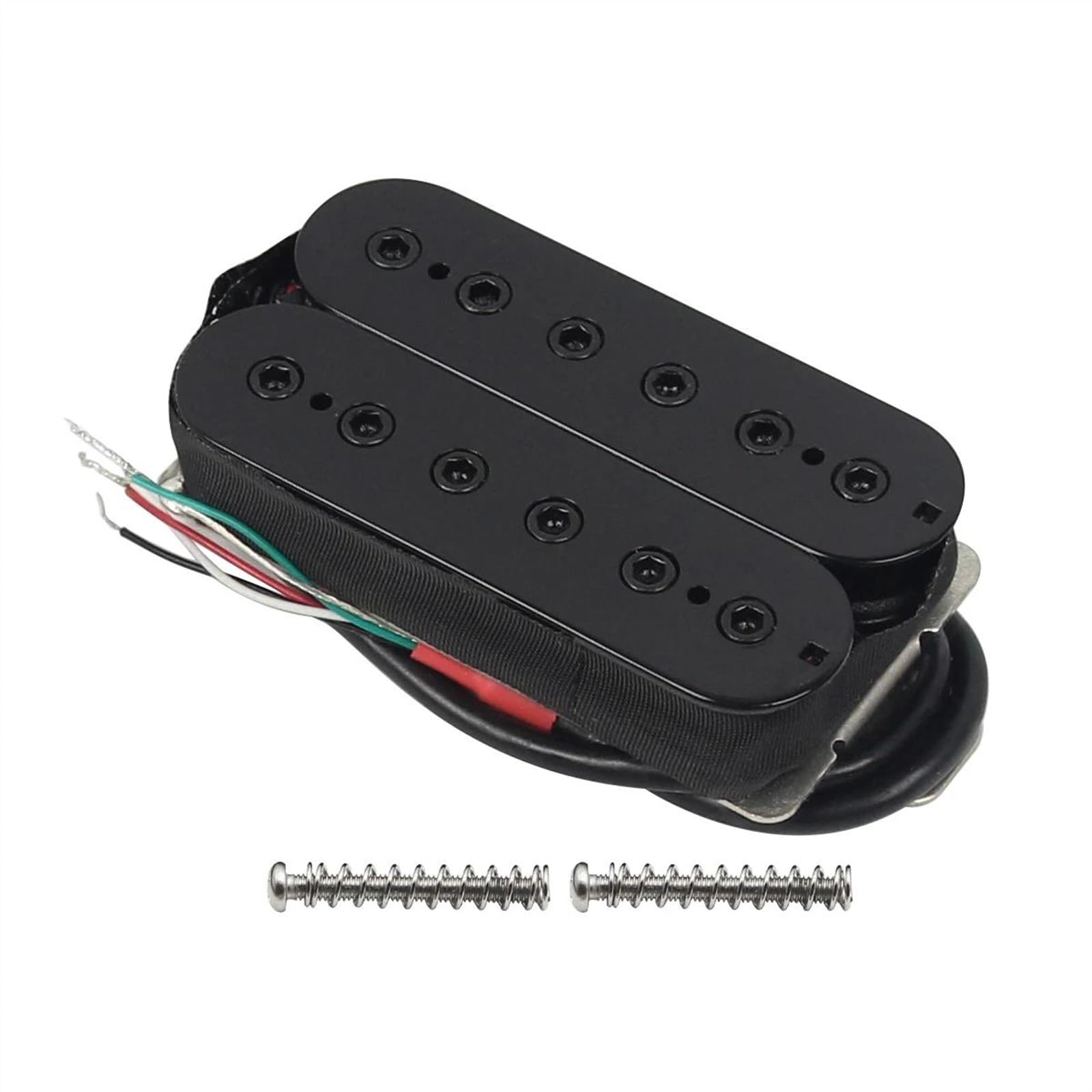 E-Gitarre Pickups Set Alnico 5 E-Gitarre Humbucker Pickup Hals Pickup Schwarz Gitarrenteile