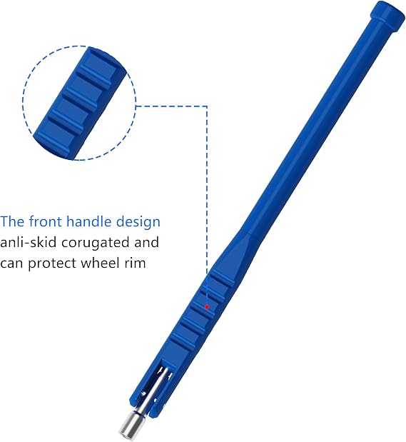 Tire Valve Puller Tool Tire Valve Stem with Valve Core Remover Tool No Scratch Valve Core Wrench for Car Bicycle Motorcycle(HT-241B)