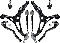 Vista 853 de Detroit Axle - Kit de suspensión frontal de 8 piezas para Dodge Journey 2009-2015, 2 brazos de control inferiores, 2 rótulas, 2 varillas