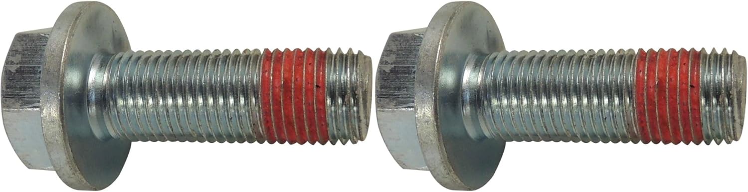 APDTY 170645x2 Caliper Mounting Bolts; Set of Two; M14 X 1.5 X 40mm; Compatible with Various Dodge, Jeep, Chrysler Models; Replaces 6104257AA