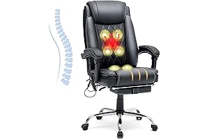 Yodolla Executive Office Massage Chair with Footrest