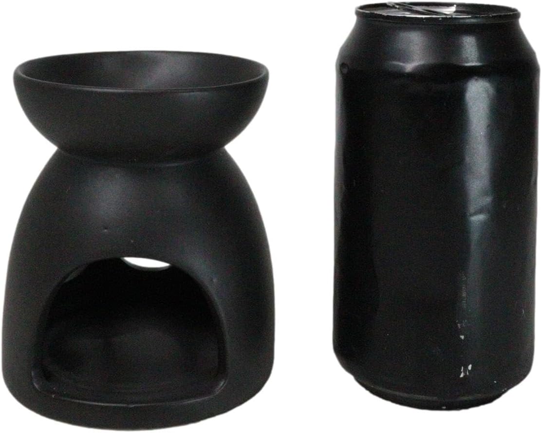 Ebros Gift Wicca Cosmic Triple Moon Goddess Cutout Essential Oil Burner Warmer Tea Light Candle Heat Source Holder Sculpture 4" H Home Accent Wiccan Accessory