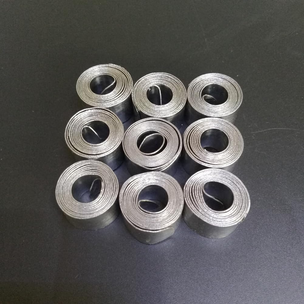 12 Rollos De Plomo Blando Para Pesca | Espesores 0.4mm, 0.6mm, 0.7mm | Hojas Flexibles Y Fáciles De Cortar