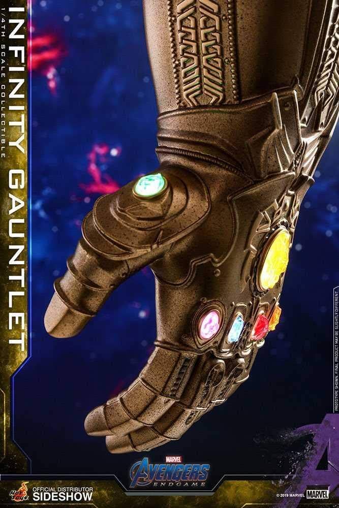 【値下げ】ホットトイズライフサイズ1/1スケール インフィニティ・ガントレット ライフサイズ・マスターピース】『アベンジャーズ