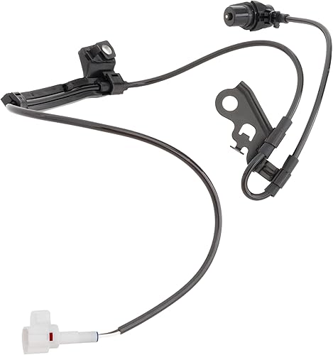 Miniatura 2 de Garage-Pro Sensor de velocidad ABS delantero compatible con Toyota Corolla 2003-2006, compatible con Pontiac Vibe 2 cables 2003-2008 lado del