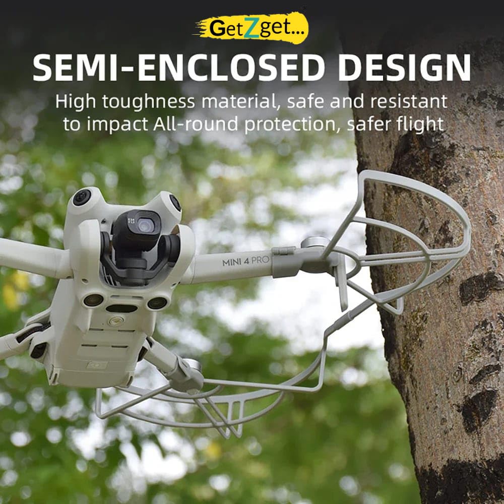 GetZget® Lightweight Propeller Guards for Dji Mini 4 Pro - Enhanced Protection Accessories for Your Propellers 2