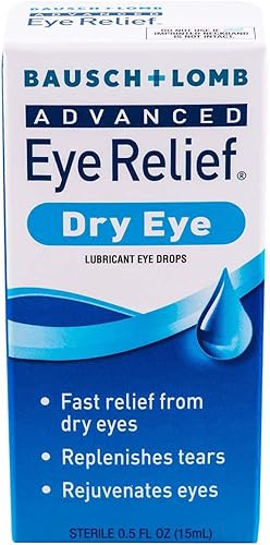 Bausch & Lomb Advanced Eye Relief Rejuvenation - Gotas lubricantes para ojos de 0.50 oz (paquete de 4)