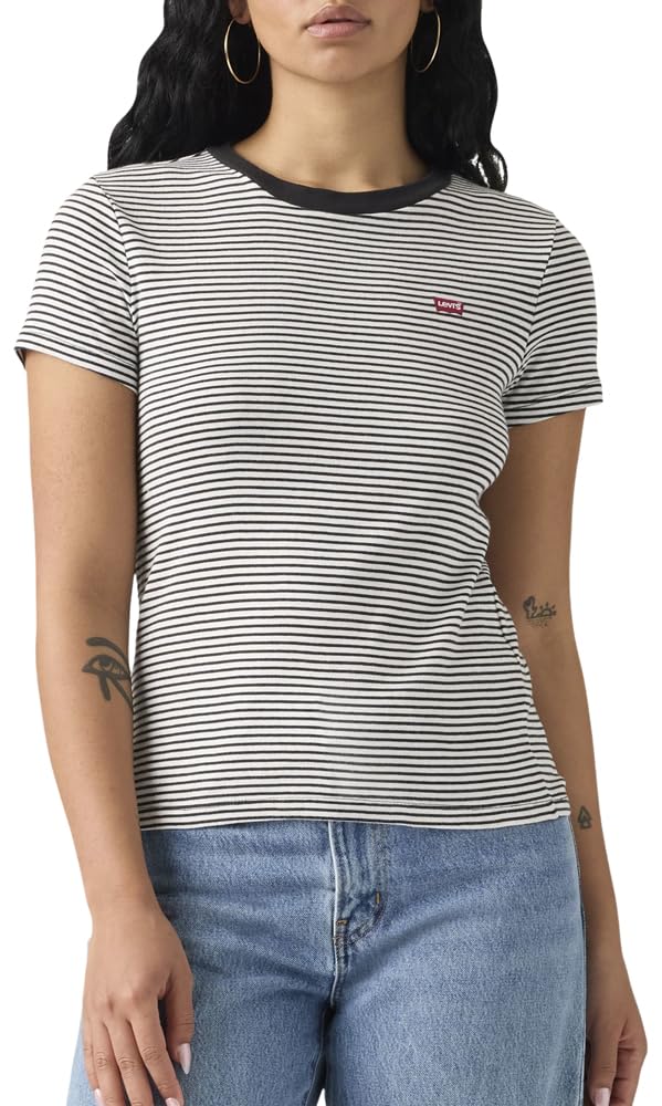 Levi's 2 Pack Essential SS Tee 2 Pack Crew Neck T, 2 Pack Crewneck Tee, XS