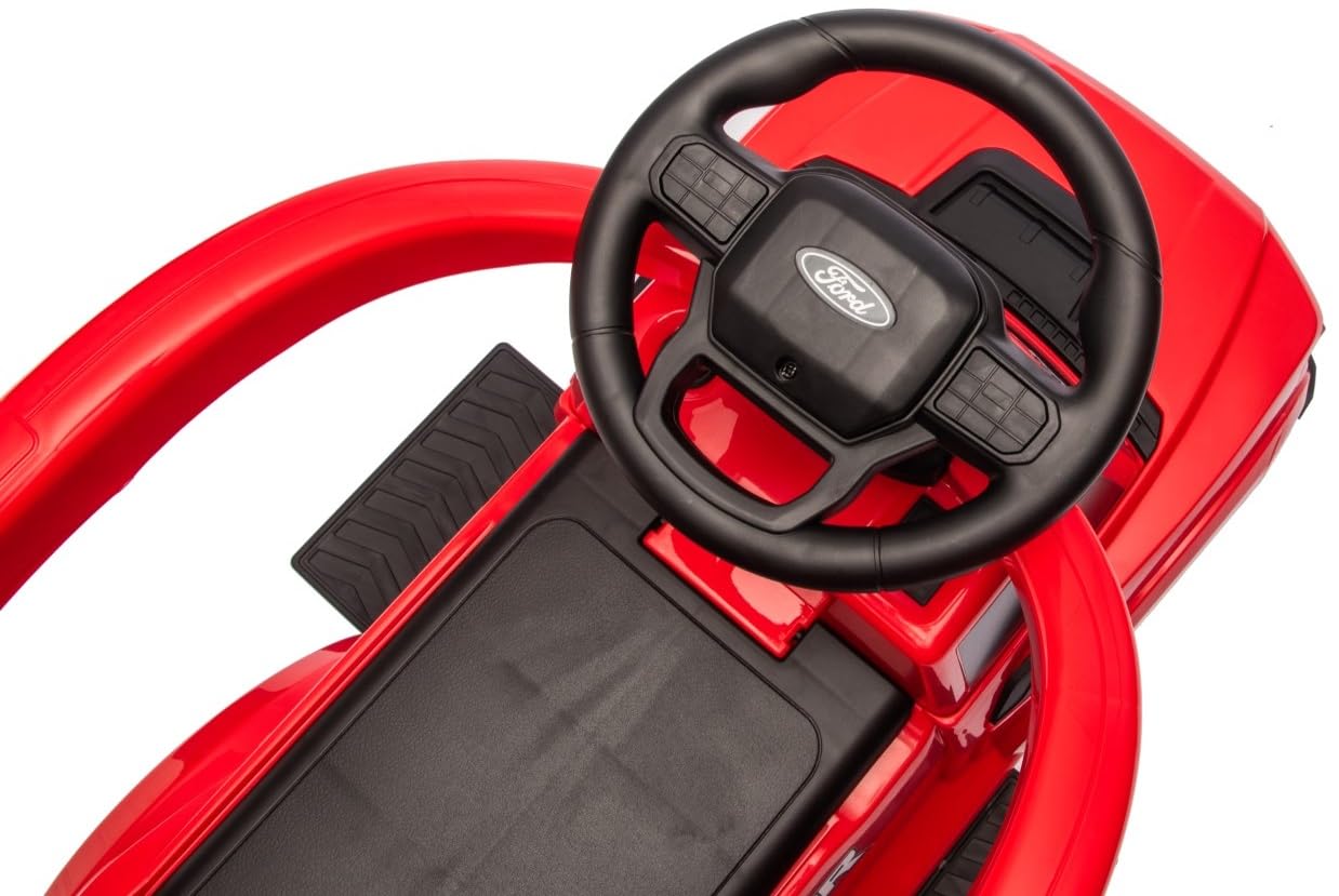 SUN BABY Ford Raptor Correpasillos con Empujador 12M+ - Rojo