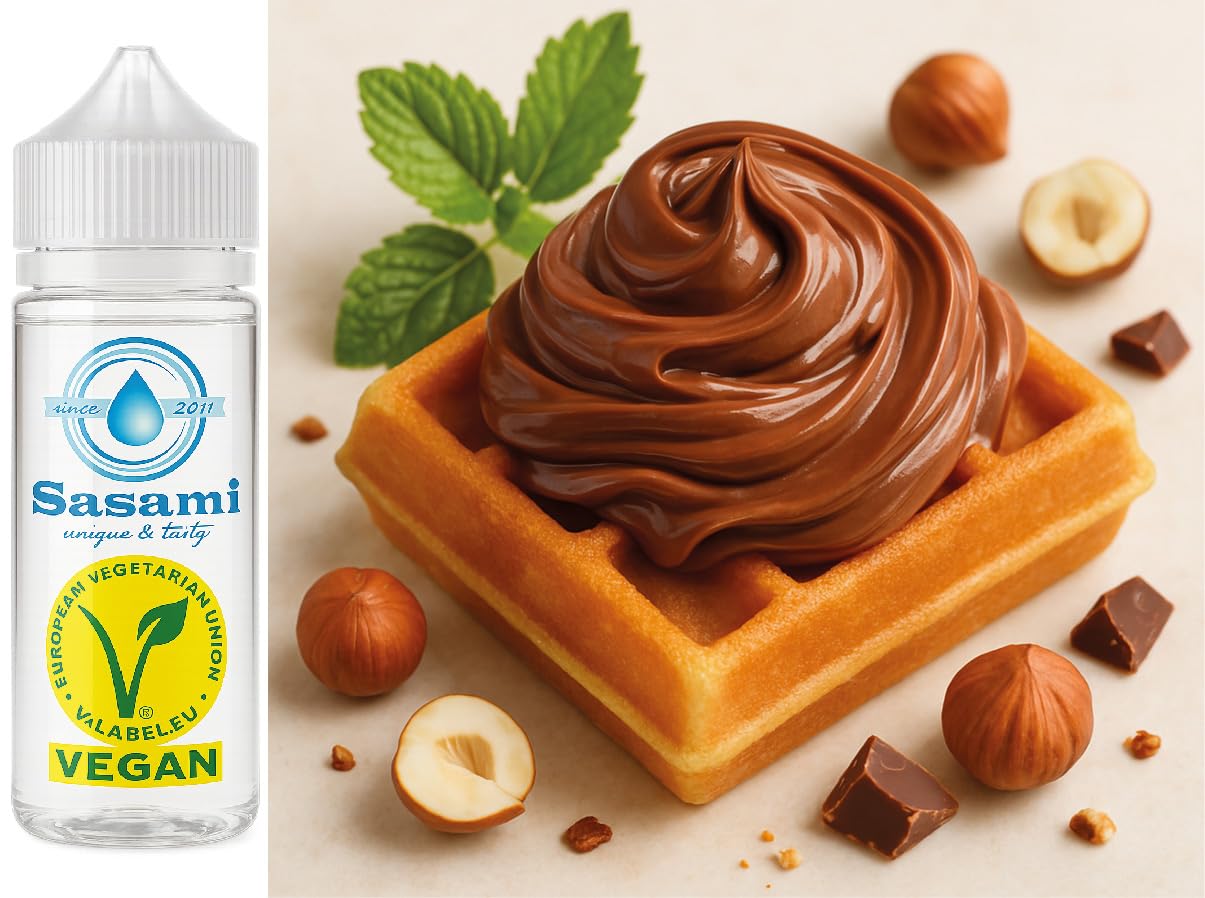 Waffle Nut Nougat Cream Flavor Concentrate - Vegan - Sasami - 10ml