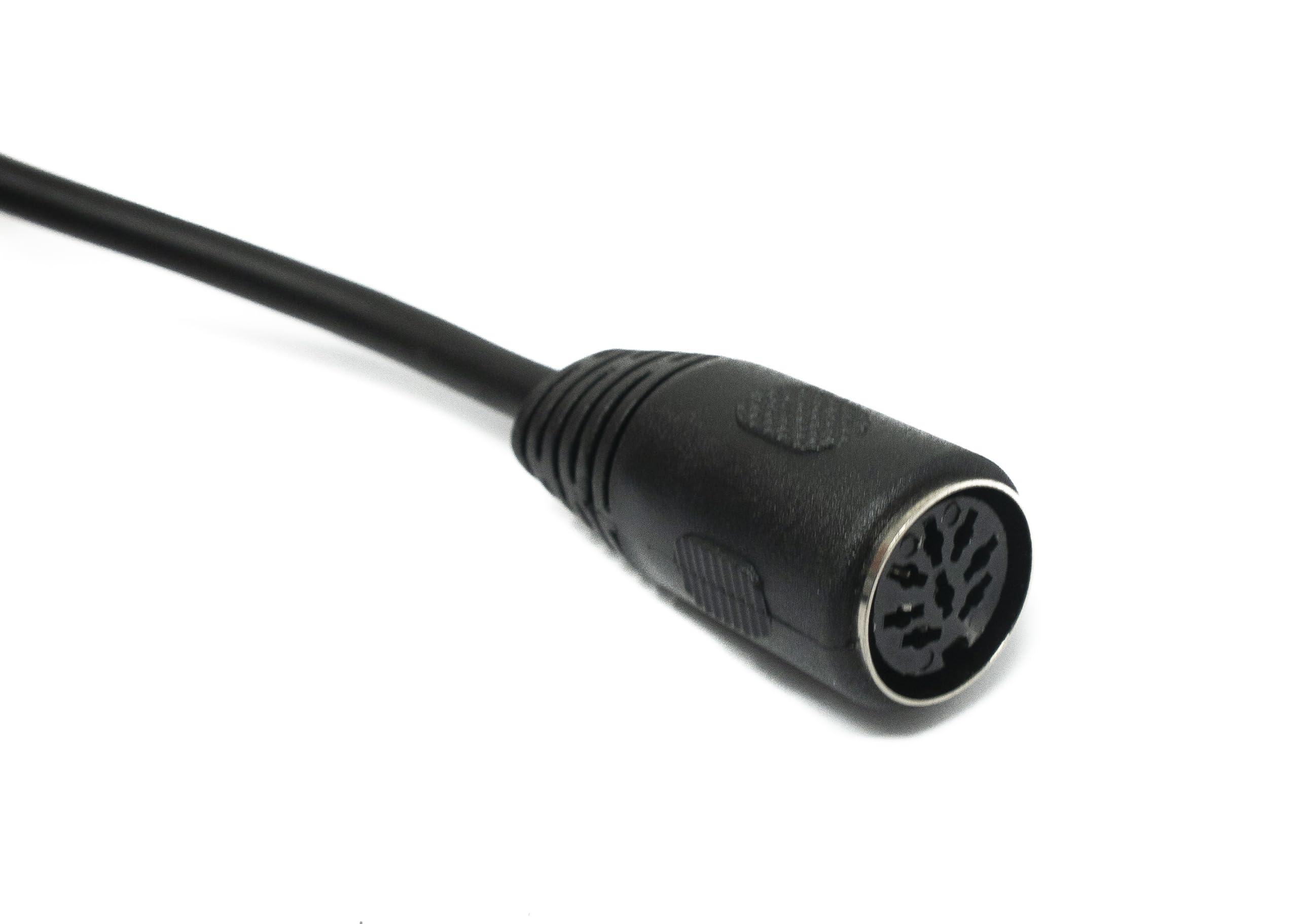 System-S S-Video Câble 150 cm DIN 8 broches mâle vers femelle Noir
