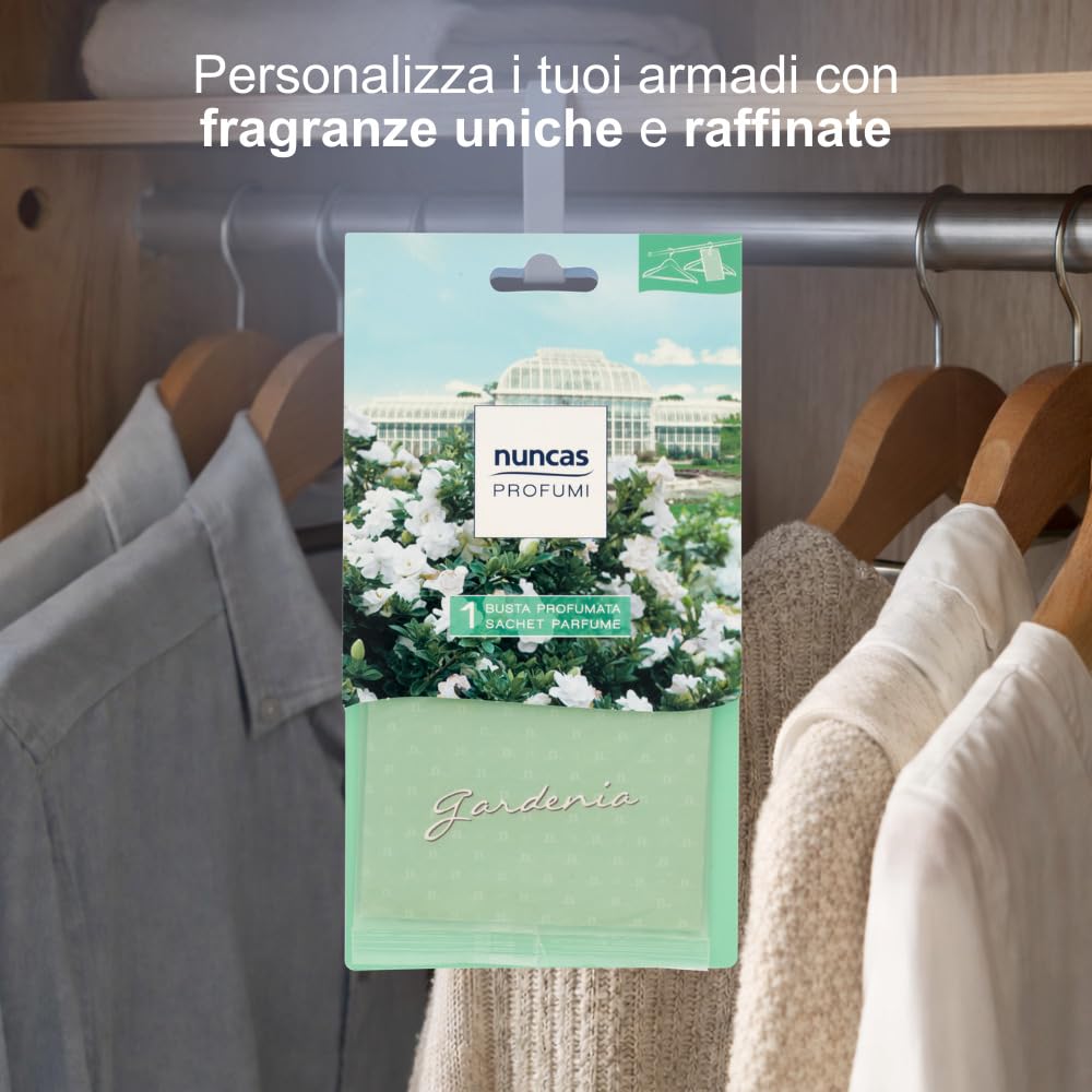 Nuncas Buste Profumate - per Armadi - Gardenia - 1 Pezzo