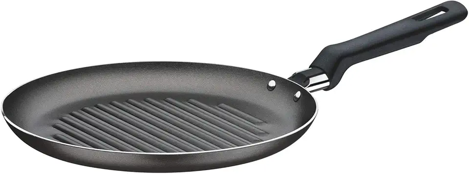 Bistequeira Em Alumínio Com Revestimento Interno Antiaderente Starflon T1 Ø22cm Tramontina Grafite