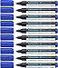 Produktbild Schneider Maxx 290 Marker (Für Whiteboards und Flipcharts, Strichstärke: 2-3 mm) 10er Packung blau