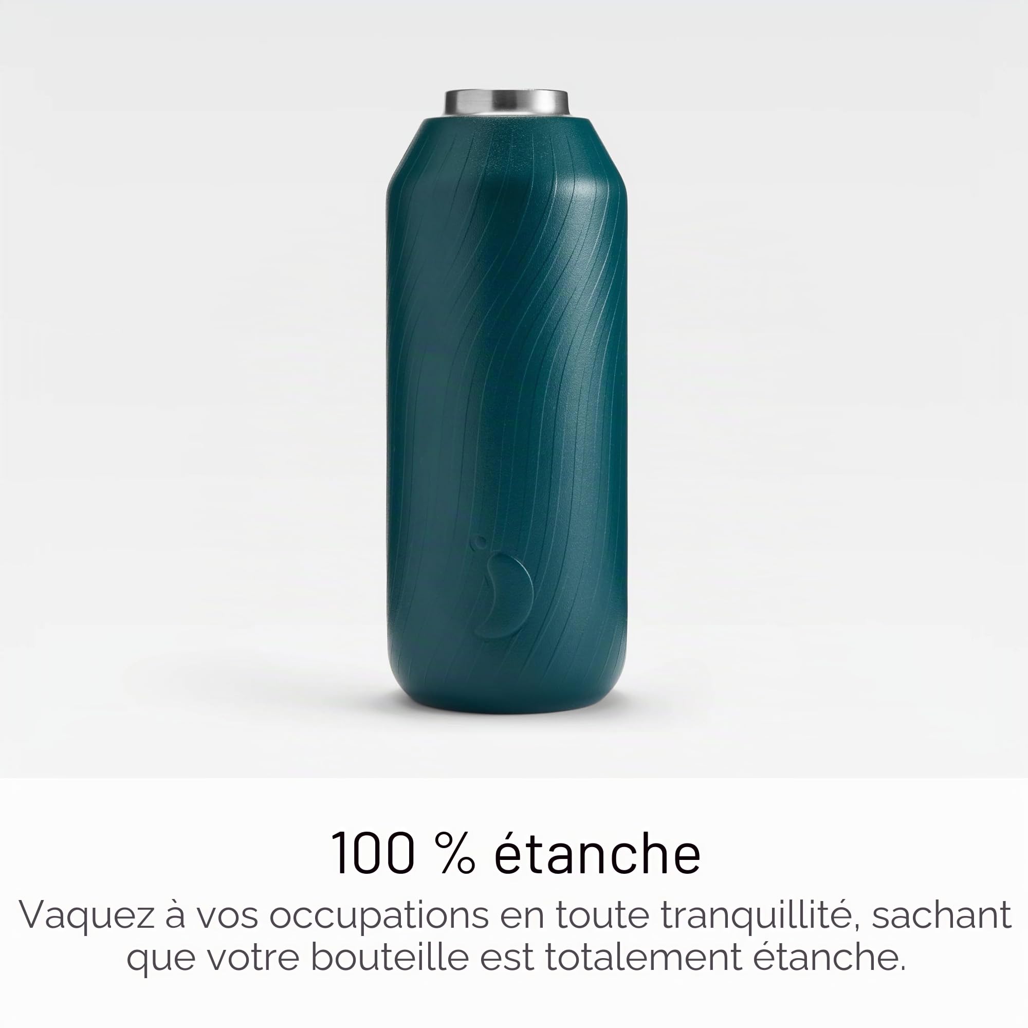 Chilly’s Gourde Emma Bridgewater - Bouteille Isotherme en INOX, Réutilisable pour Boissons Chaudes & Froides - Étanche, sans Condensation