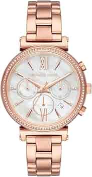 MICHEAL KORSの腕時計 Amazon | Michael Kors Women's Sofie MK6576 Rose-Gold