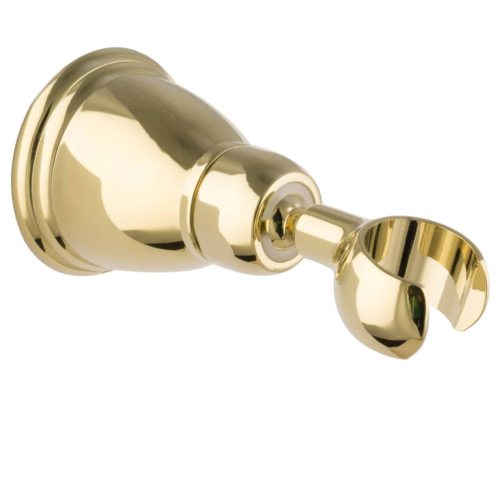 Paul Gurkes – Retro Soporte para teléfono de ducha Oro Soporte para alcachofa ducha soporte de metal