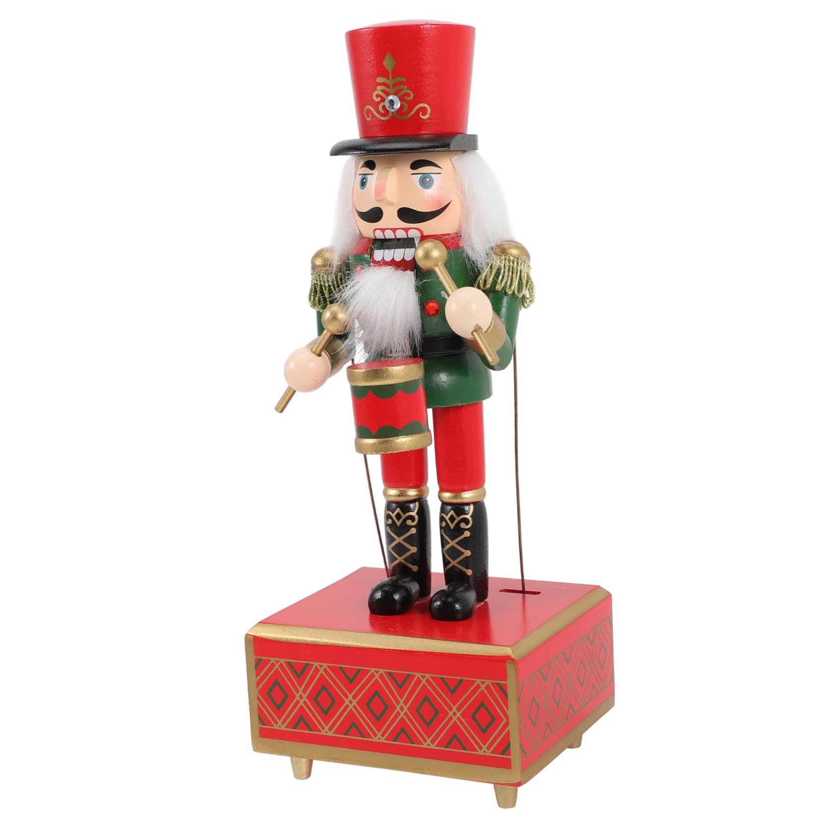 Xmas Nutcracker Music Box Caja Musical para Navidad y Año Diseño De Nutcracker y para Decoración De y Celebraciones