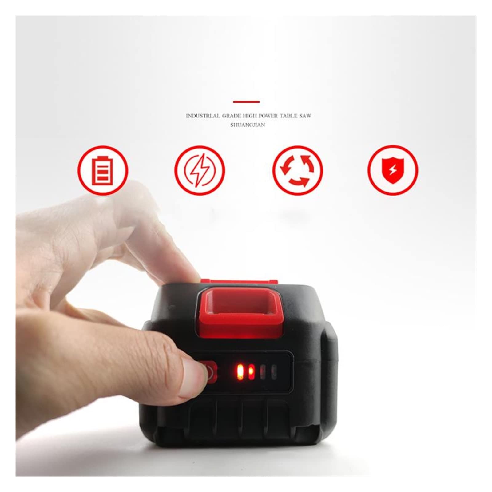 Máquina de coser de mano eléctrica de 210W, máquina de coser portátil recargable con batería de litio de 36V, máquina de sellado de bolsas tejidas para profesionales y aficionados al bricolaje