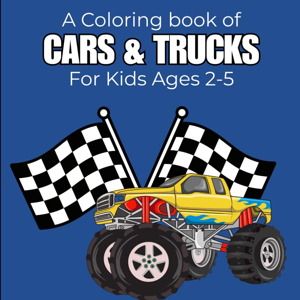 Color My Car Adventure: Exciting Vehicles to Color for Kids Ages 2-5