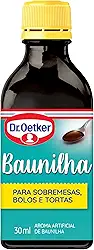 Dr. Oetker Aroma Baunilha, Mais Sabor Para as Receitas, Sobremesas, Bolos, Tortas e Doces, 30ml