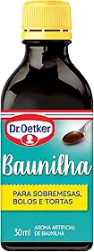 Dr. Oetker Aroma Baunilha, Mais Sabor Para as Receitas, Sobremesas, Bolos, Tortas e Doces, 30ml
