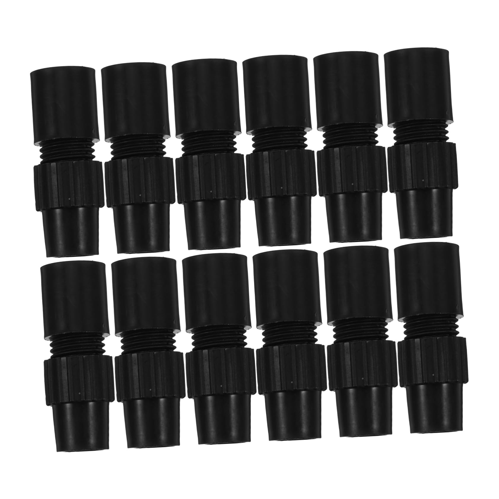 Cabilock 20pcs Plastic Locking Mechanism for Round Tubes for Kitchen Closet Shelving Secure and Easy to Adjust