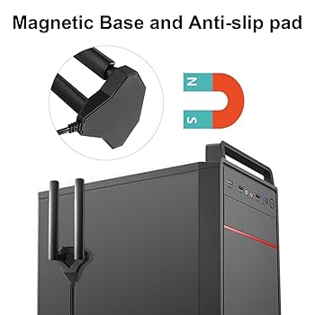 Wifi Antenna Pc Eightwood 2.4ghz 5ghz Dual Band Omni Aerial Antenna With 2 Rp-sma Male For Wireless Network Router Hotspot Wifi Signal Booster - Aerials Wifi Antenna For Desktop Pc